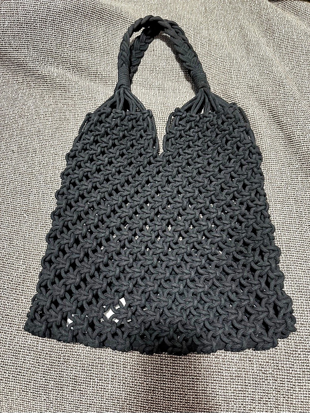 J. Crew rope bag
